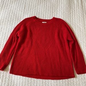 ASOS Red Cropped Sweater